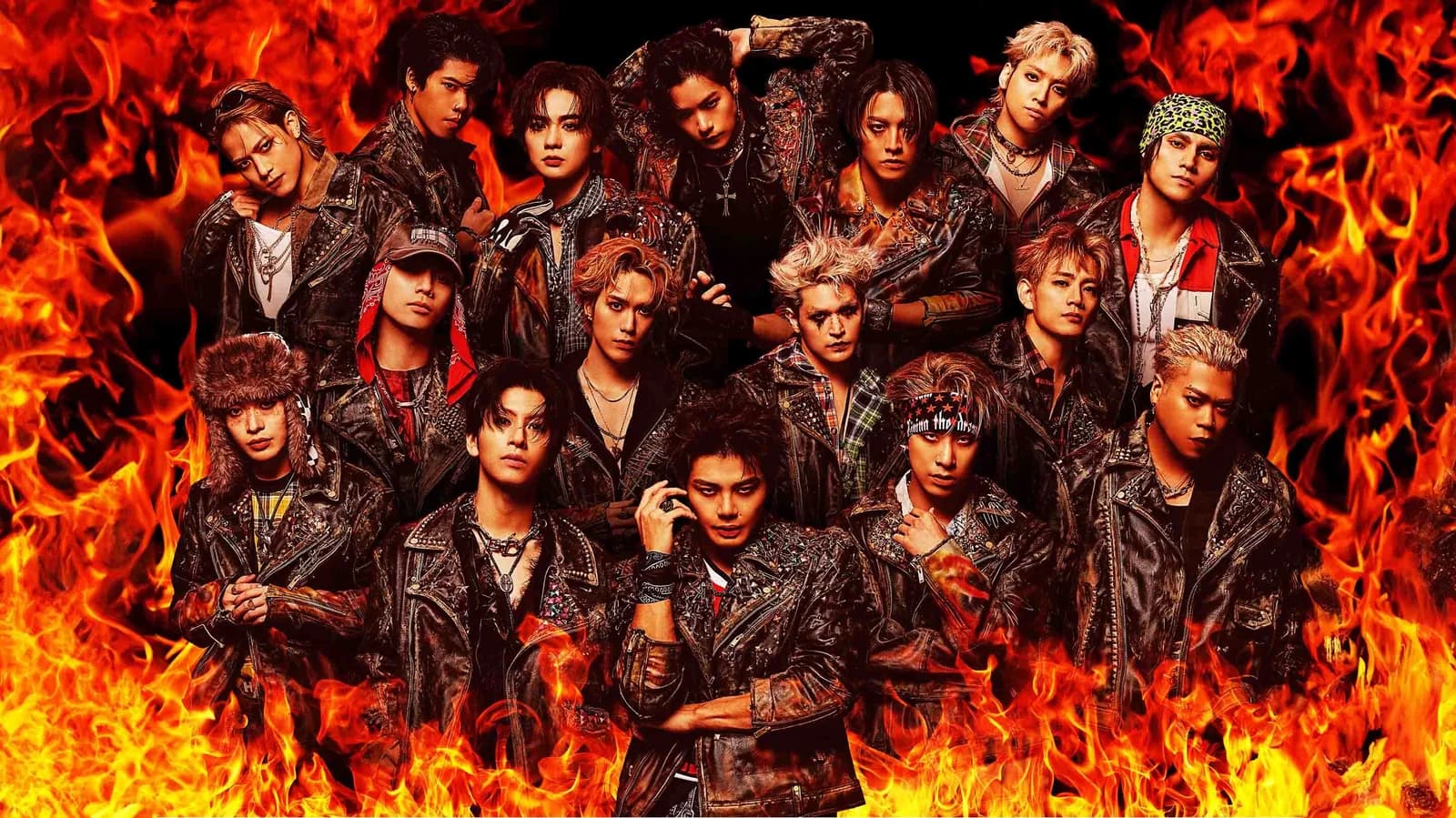 THE RAMPAGEの集合写真